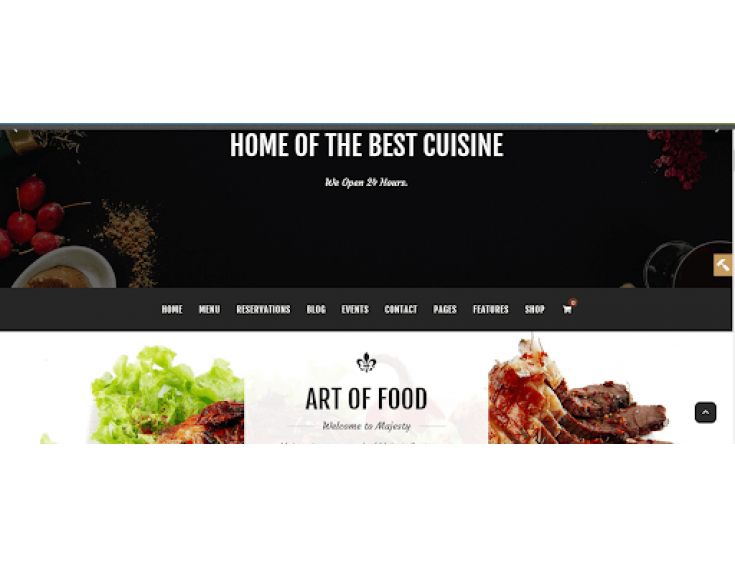 Thiết kế website nhà hàng, khách sạn chất lượng  uy tín, chuyên nghiệp