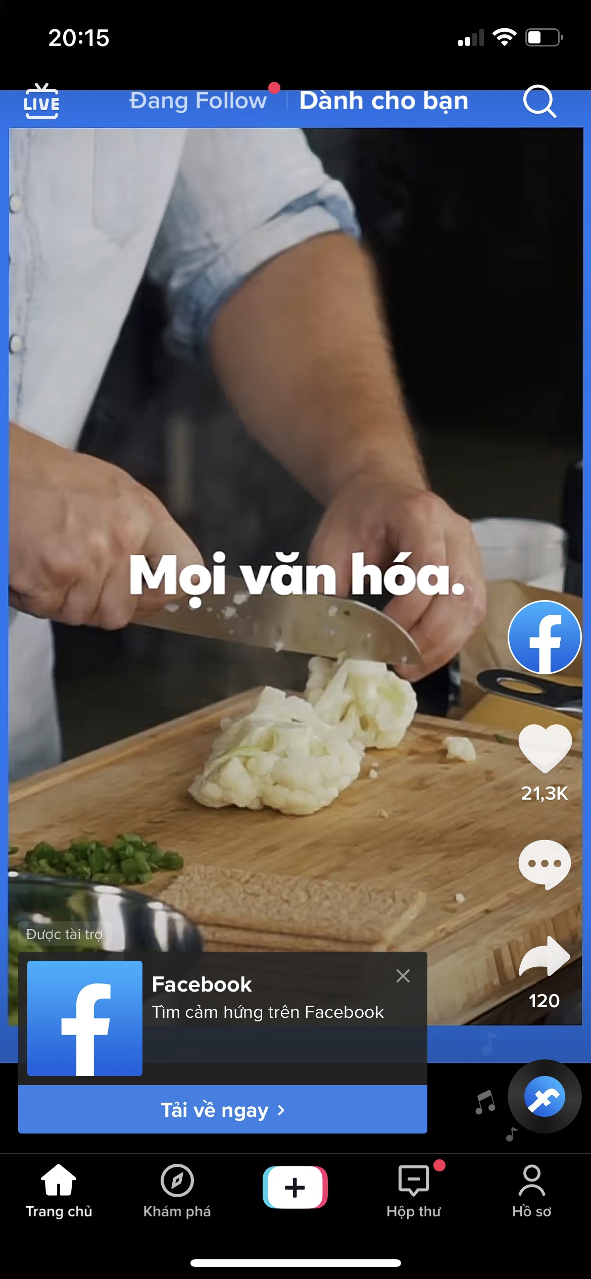 Hình thức In-feed ads trên Tiktok
